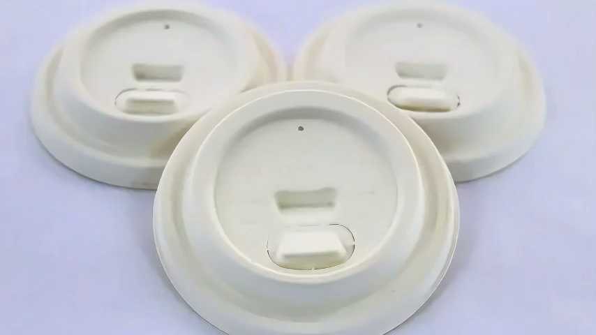 纸浆模塑应用—纸塑杯盖