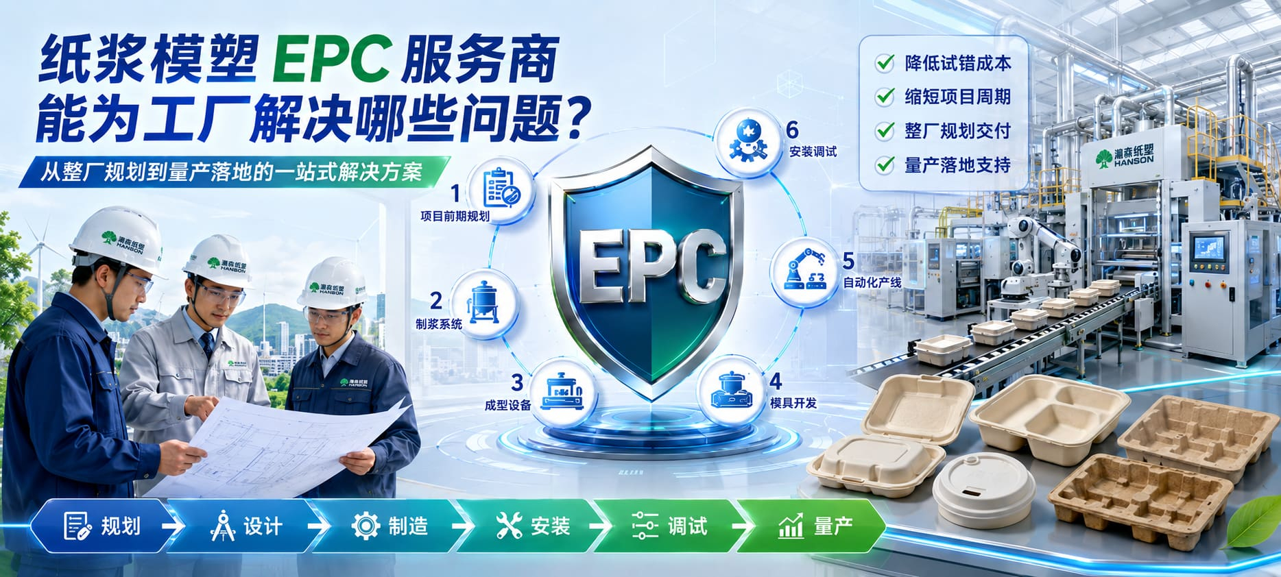 纸浆模塑 EPC 服务商能为工厂解决哪些问题？