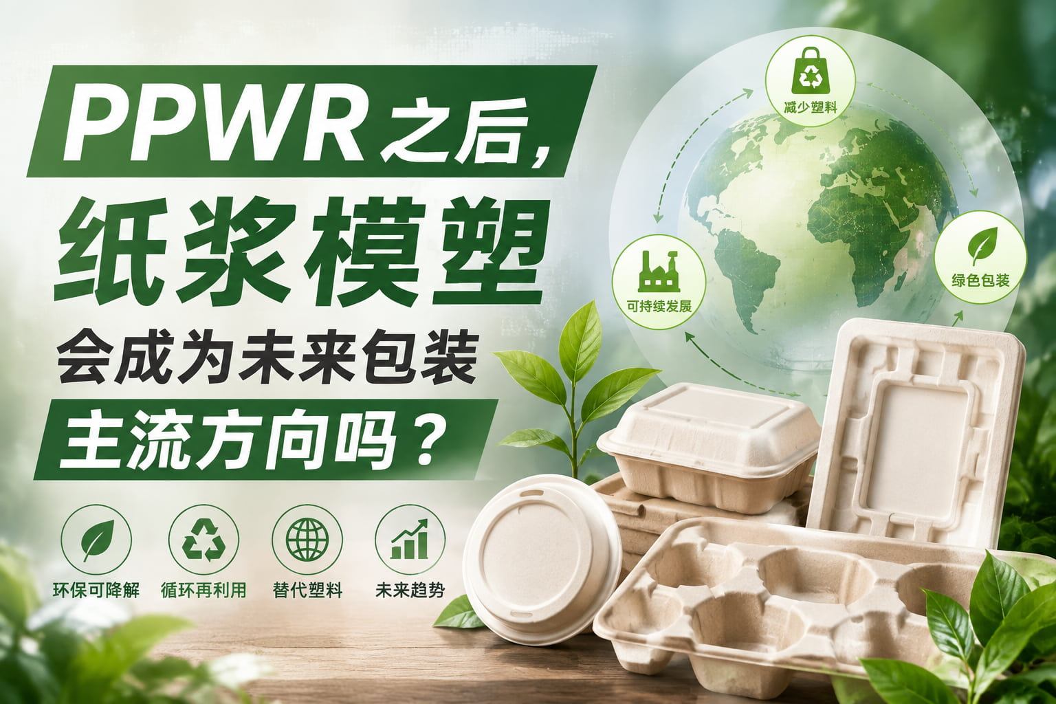 PPWR之后，纸浆模塑会成为未来包装主流方向吗？